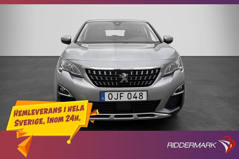 Bild 2 av Peugeot 3008 1.6 120hk Allure CarPlay Farthållare  Skinn/Tyg