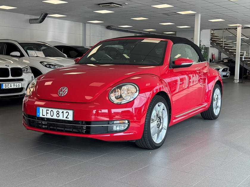 Bild 5 av Volkswagen Beetle Cabriolet 1.2 TSI CarPlay Skinn