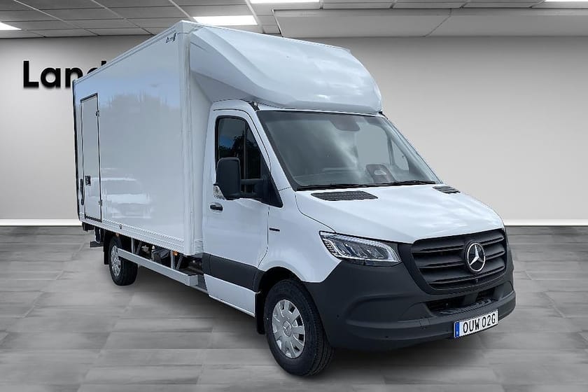 Bild 2 av Mercedes-Benz eSprinter 420 Chassi 81 kWh EH A3 PRO Volymskåp ABC-karossen *lagerbil*