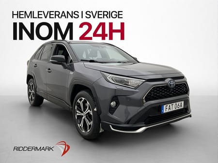 Toyota RAV4 Laddhybrid Plug-in Hybrid 306hk Pano HUD JBL 360 Skinn Navi