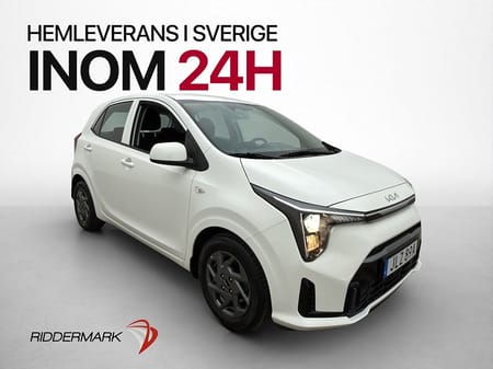 Kia Picanto 1.0 MPI 63hk Action Kamera CarPlay Rattvärm MOMS