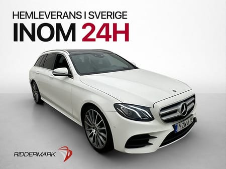 Mercedes-Benz E 400 T 4MATIC 4M AMG Pano Burmester HUD Dragkrok