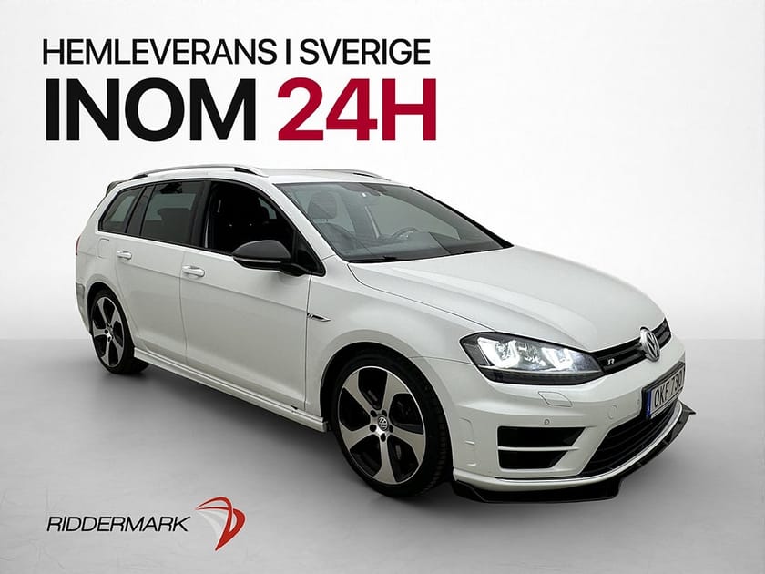 Bild 1 av Volkswagen Golf Sportscombi R TSI 4M 300hk Dynaudio Kamera Skinn