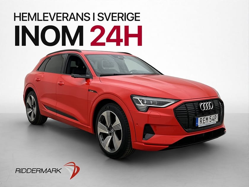 Bild 1 av Audi e-tron 55 quattro 408hk Panorama B&O 360° Dragkrok MOMS