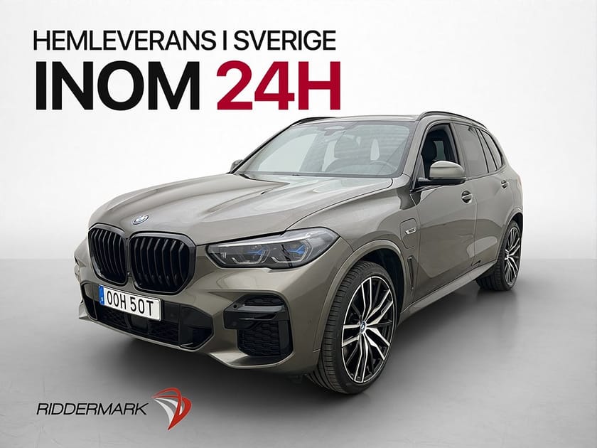 Bild 3 av BMW X5 xDrive45e iPerformance M-Sport Pano HUD Luftfjädring Laser 360°