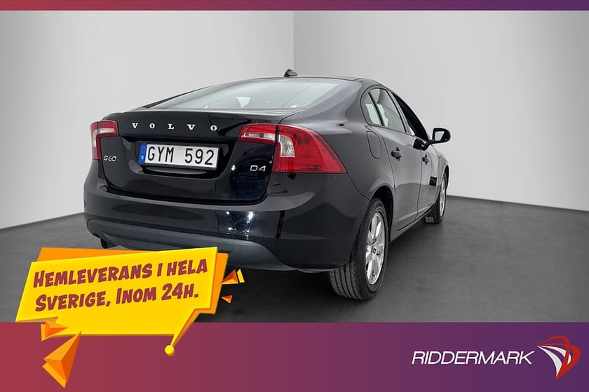 Bild 4 av Volvo S60 D4 Geartronic 163hk Kinetic Värmare Farthållare