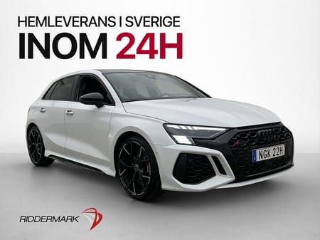 Audi RS 3 Sportback RS3 400hk Q Panorama B&O HUD Matrix 360°