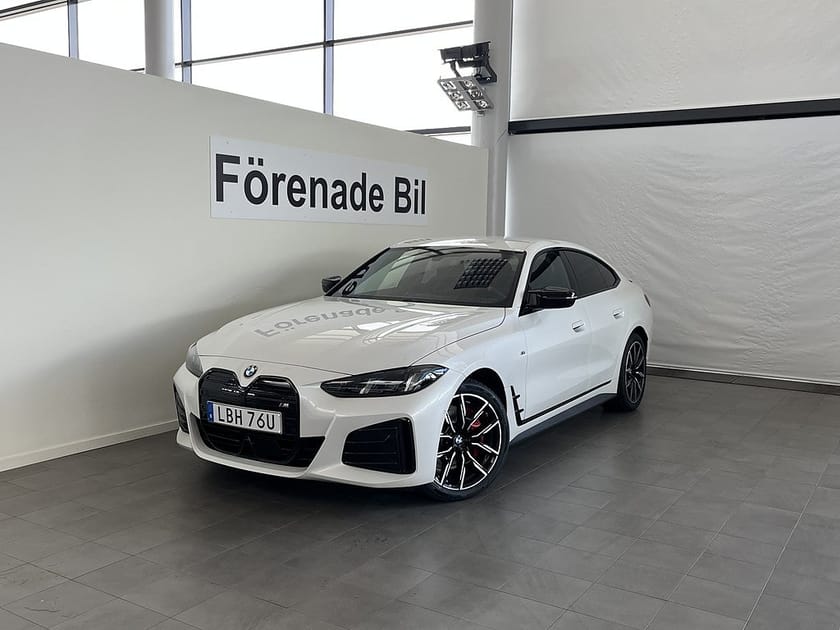 Bild 1 av BMW i4 M60 xDrive Gran Coupé M Sport Pro 19" H/K Drag Rattvärme