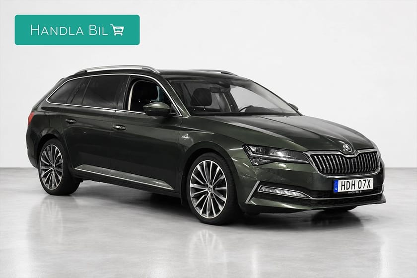 Bild 4 av Škoda Superb Kombi 2.0 TDI 4x4 L&K Drag Skinn Pano AdaptivF Rattv P-värm 190hk