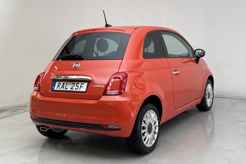 Bild 3 av Fiat 500 Hybrid (70hk) Vinterhjul medföljer