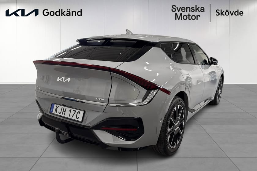 Bild 4 av Kia EV6 AWD Long Range GT-Line Facelift – Fullutrustad elbil med endast 1 145 mil! Dragkrok!
