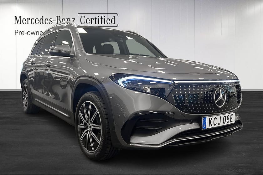 Bild 2 av Mercedes-Benz EQB 300 4MATIC AMG Distronic Rattvärme Minnesstolar 7-Sits