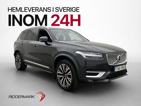 Volvo XC90 B5 AWD 235hk Inscription 7 sits BLIS Drag Kamera