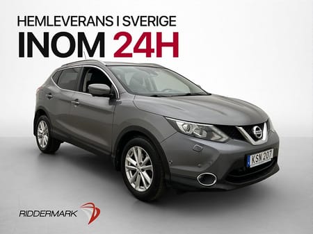 Nissan Qashqai 1.6 dCi 130hk M&K-värmare 360° Navi Dragkrok