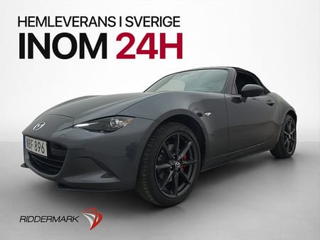 Mazda MX-5 2.0 Läder Navi 2-Brukare LÅGAMIL 160hk