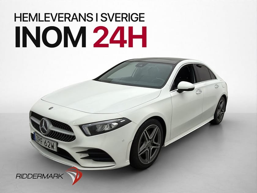 Bild 3 av Mercedes-Benz A 180 d Sedan A180 AMG Panorama Widescreen Kamera Navi
