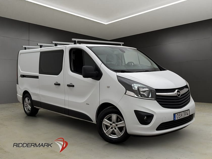 Bild 1 av Opel Vivaro Skåpbil Dubbelhytt L2 Värmare Dragkrok B-Kamera 6-Sits