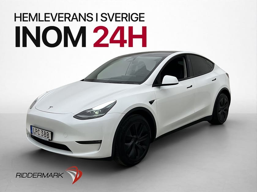 Bild 4 av Tesla Model Y Long Range AWD Svensksåld Panorama MOMS Drag