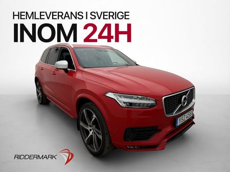 Volvo XC90 7-seater T6 AWD R-Design 7-Sits Pano B&W Luft 360 HUD Drag