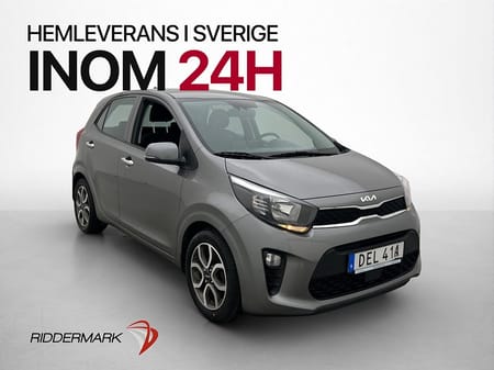 Kia Picanto MPI Advance Kamera Navi CarPlay Rattvärme MOMS