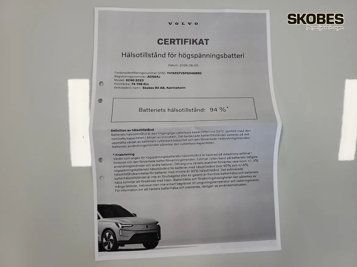 Volvo XC40 Recharge