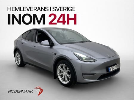 Tesla Model Y Long Range AWD Dragkrok Svensksåld