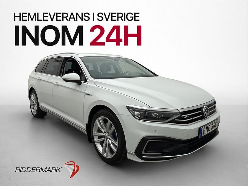 Bild 1 av Volkswagen Passat Sportscombi GTE 1.4 TSI 218hk Värmare Drag Navi Isofix