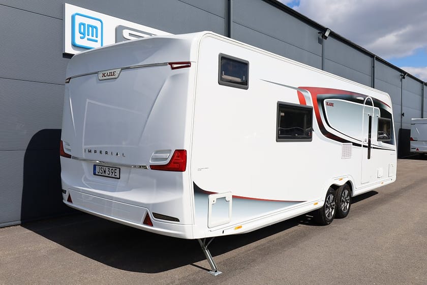 Bild 3 av Kabe Trailer Imperial 780 TDL KS E2 (Långbäddar) ALDE/AC/Ugn/Mikro/Läder