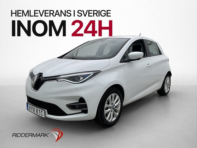 Bild 4 av Renault ZOE R110 52 kWh Friköpt-Batteri Kamera Halvskinn
