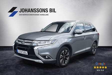 Mitsubishi Outlander 2.2 Di-D 4WD Business Drag/7-sits/B-kamera/MoK/Nav