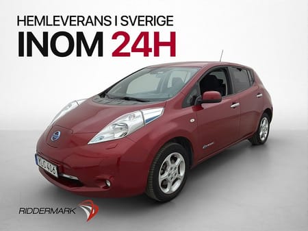 Nissan Leaf 30 kWh Acenta Backkamera Navi Rattvärme Nyservad
