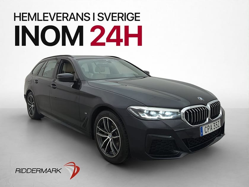 Bild 1 av BMW 520d xDrive Touring 520 M Sport Kamera Skinn CarPlay Drag
