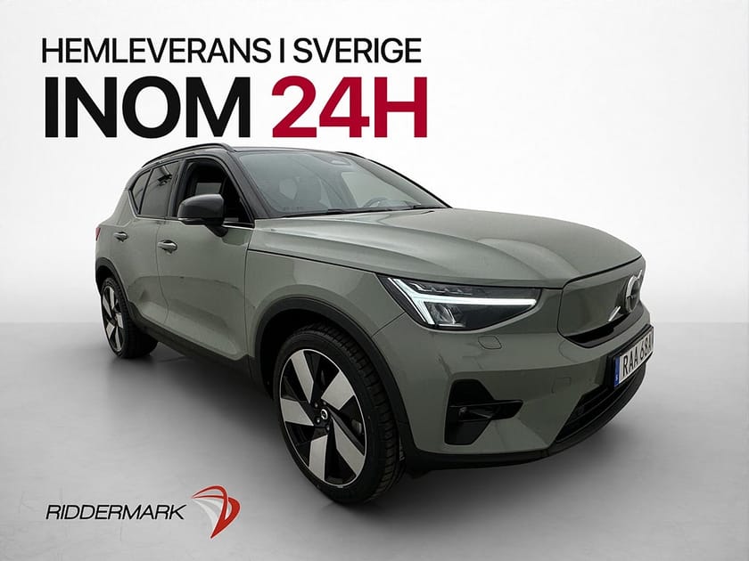 Bild 1 av Volvo XC40 Recharge 231hk Plus Edition Drag Navi Kamera Värm