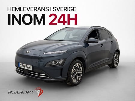 Hyundai Kona Electric 64 kWh 204hk Advanced Krell Kamera Skinn