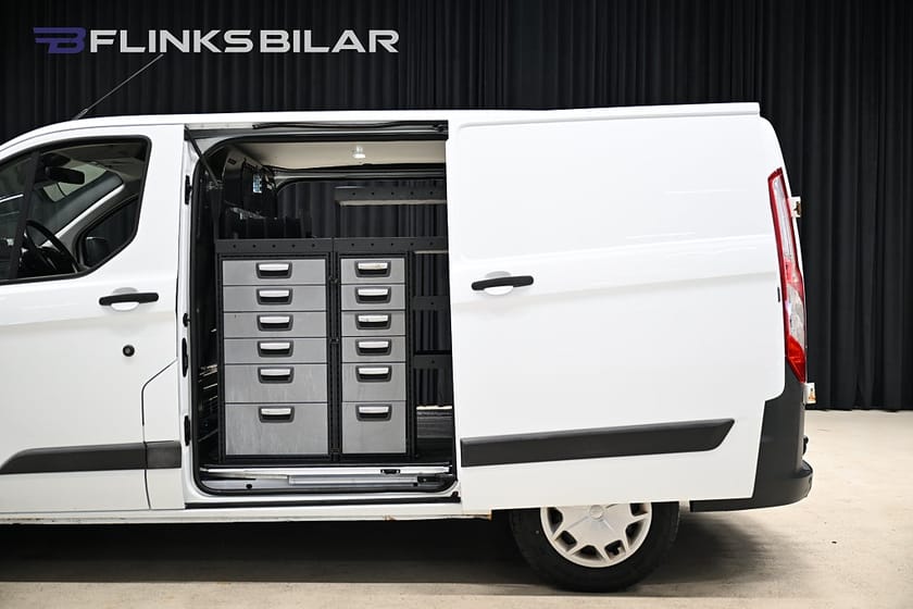 Bild 4 av Ford Transit Custom 290 125HK X2-Sidodörr Drag Värmare Inredning