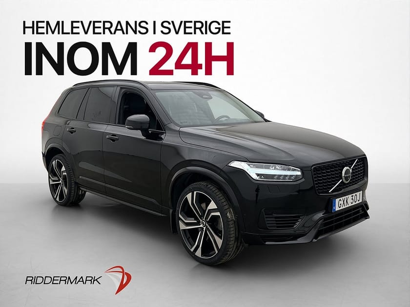Bild 3 av Volvo XC90 7-seater T8 AWD Ultimate Dark 7-Sits MOMS Pano B&W Luft