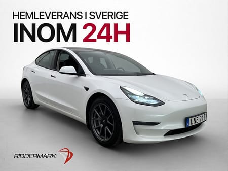 Tesla Model 3 Long Range AWD Pano Värmare Skinn Kamera AP