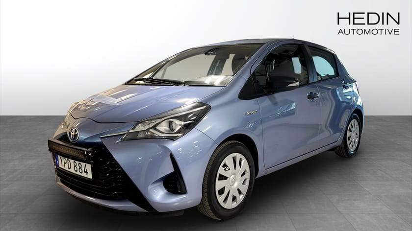 Bild 1 av Toyota Yaris Hybrid e-CVT 101hk Automat Ledramp M-värmare