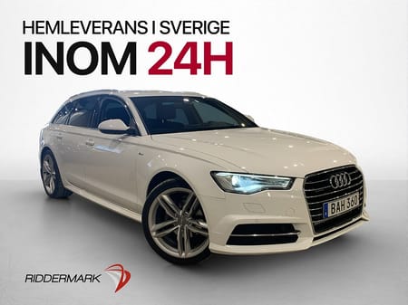 Audi A6 Avant 2.0 TDI Quattro 190hk S-Line D-Värmare B-Kamera Drag