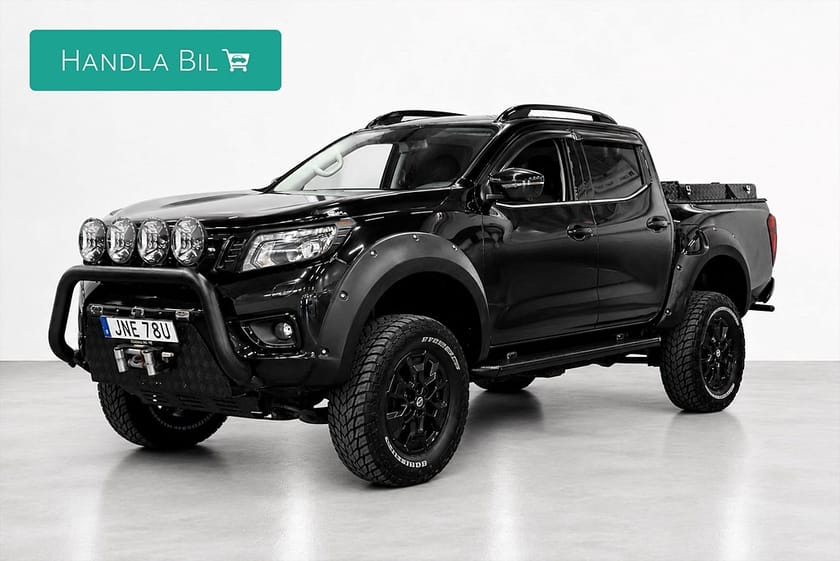 Bild 1 av Nissan Navara Dubbelhytt 2.3 dCi 4WD Aut Vinsch Drag B-kam Navi 190hk