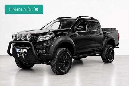 Nissan Navara Dubbelhytt 2.3 dCi 4WD Aut Vinsch Drag B-kam Navi 190hk