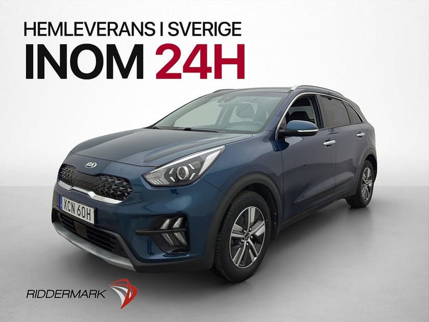 Bild 1 av Kia Niro Hybrid Advance Plus Kamera Navi CarPlay Halvskinn