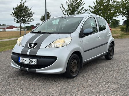Peugeot 107 5-dörrar 1.0 Euro 4