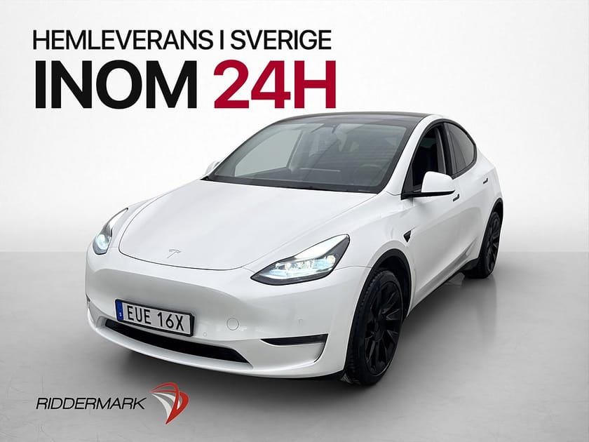 Bild 1 av Tesla Model Y Long Range AWD Pano Kamera AP Drag Moms