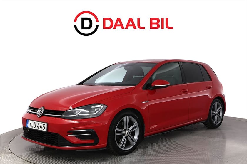 Bild 1 av Volkswagen Golf 5-DÖRRAR 1.4 TSI 150HK R-LINE MVÄRM DRAG B-KAM CARPLAY
