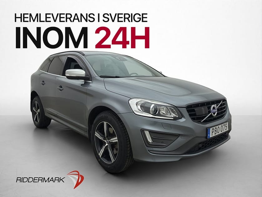 Bild 1 av Volvo XC60 D4 AWD R Design VOC Pano Kamera Värmare