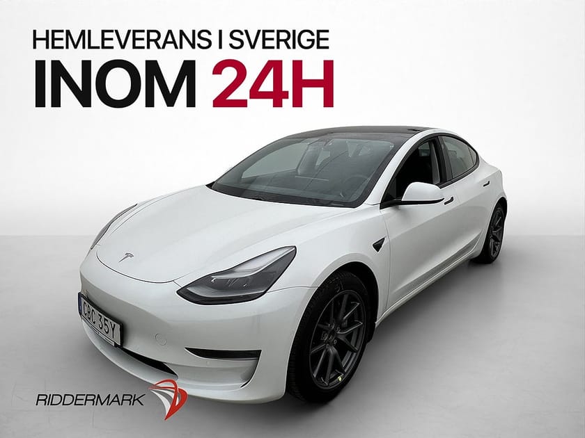 Bild 3 av Tesla Model 3 Long Range AWD Svensksåld Rattvärme MOMS