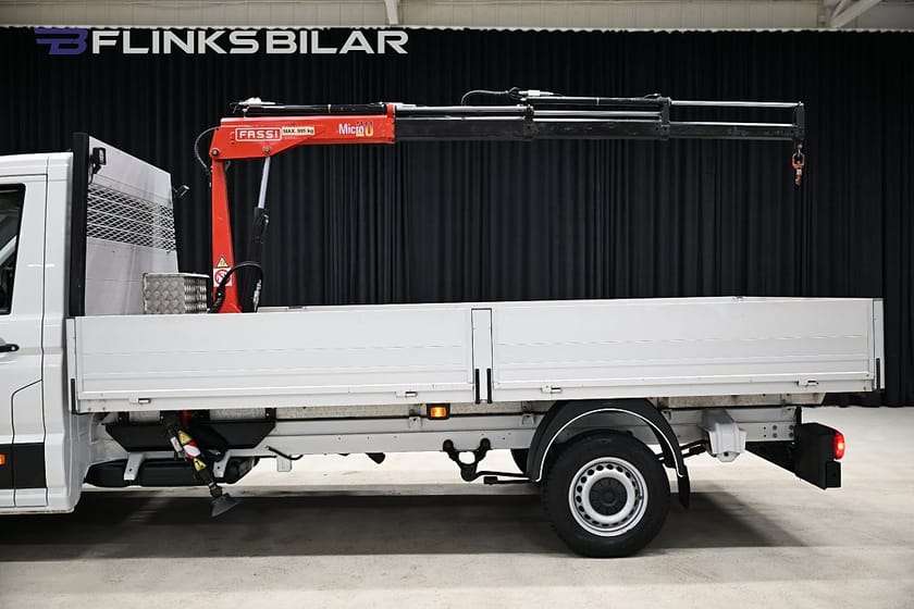 Bild 4 av Volkswagen Crafter Chassi 177HK L4 Automat|Kranbil|Fassi|Lågmil|EnÄgare|Leasbar