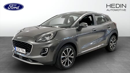 Ford Puma 1.0T Ecoboost 125HK E85 Titanium NAV/B-Kamera