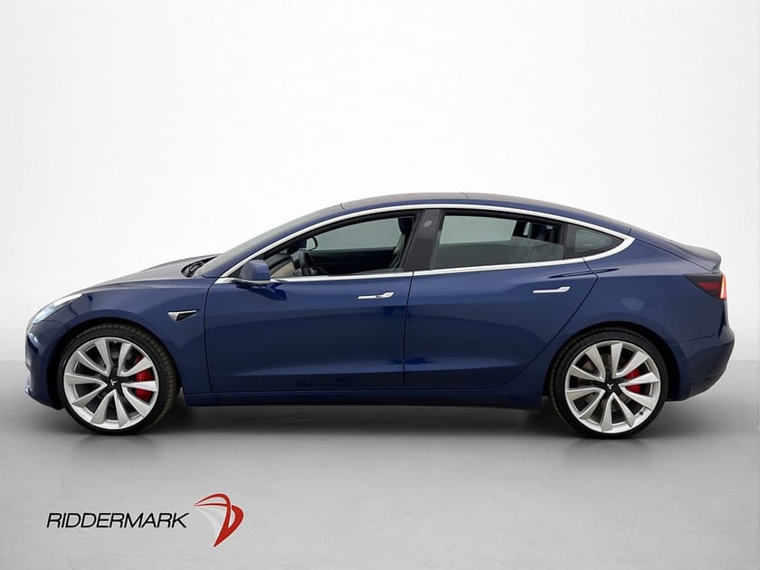 Bild 5 av Tesla Model 3 Performance AWD Pano AP Kamera Skinn Navi